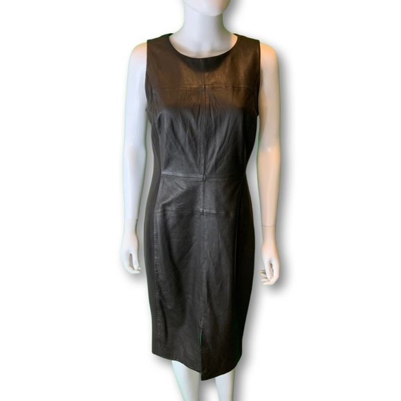 Classiques Entier Leather Dress - Picture 1 of 15